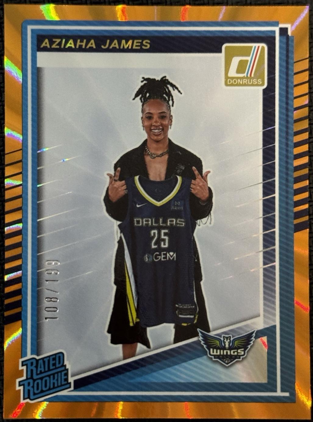 Aziaha James [Orange Laser] #95