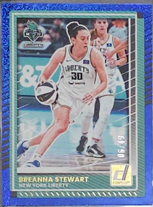 Breanna Stewart [Blue Shimmer] #63
