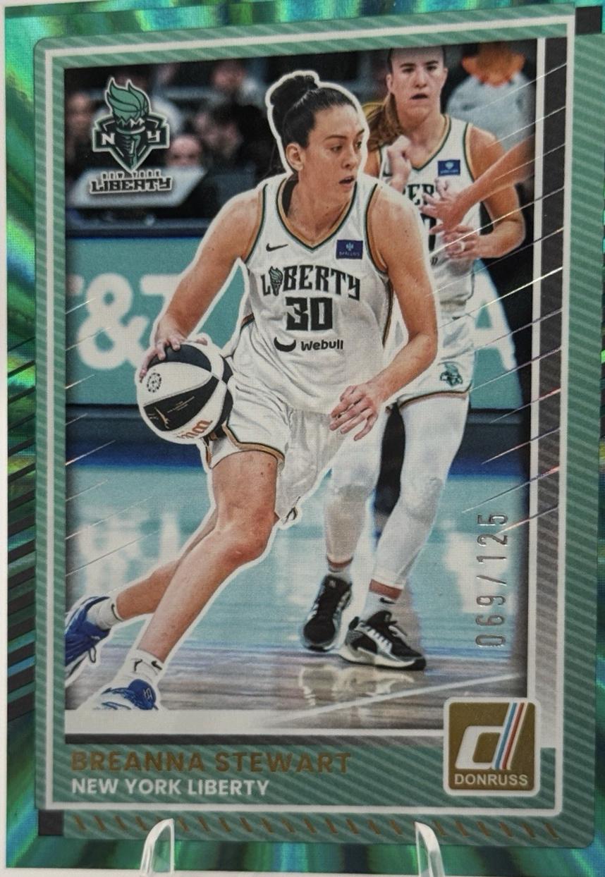 Breanna Stewart [Teal Laser] #63