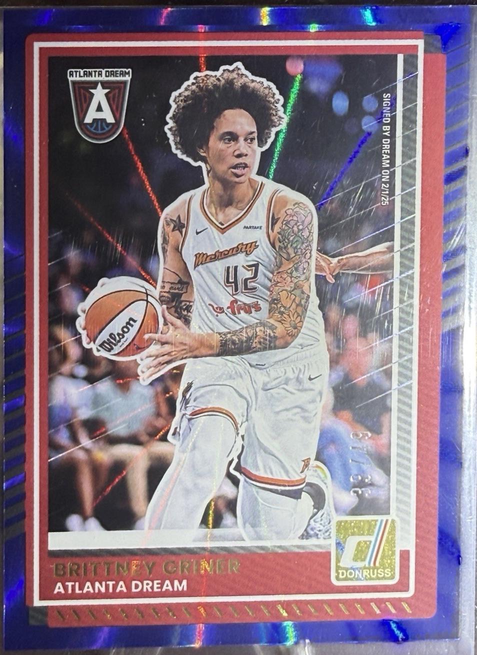 Brittney Griner [Blue Laser] #62