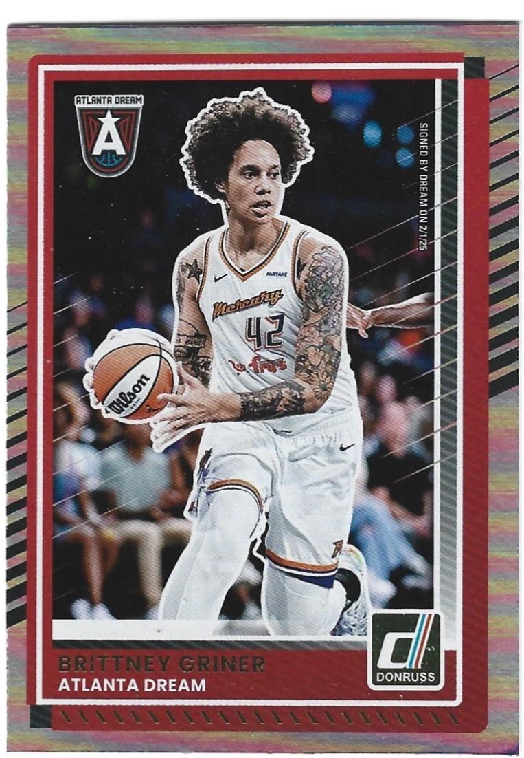 Brittney Griner [Holo Black Laser] #62