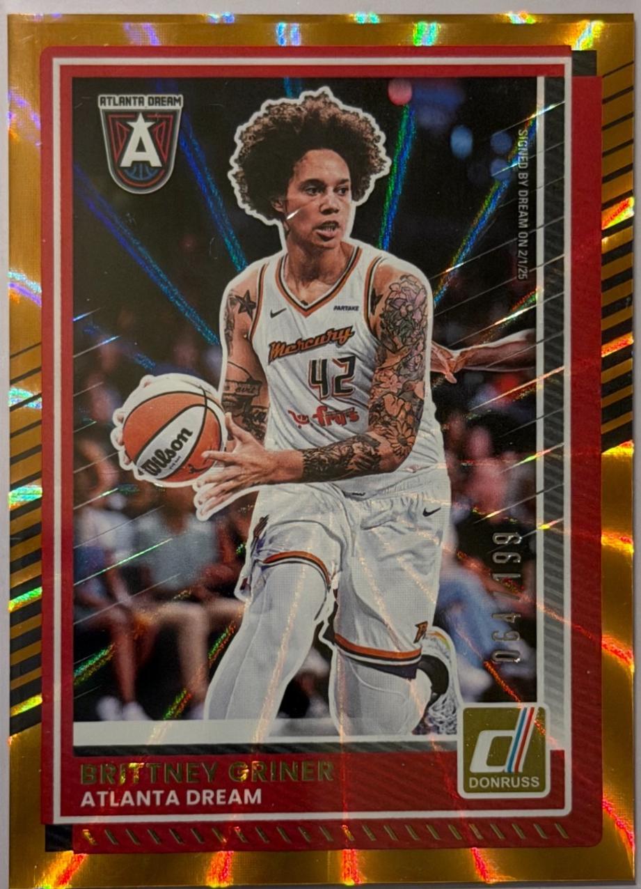 Brittney Griner [Orange Laser] #62