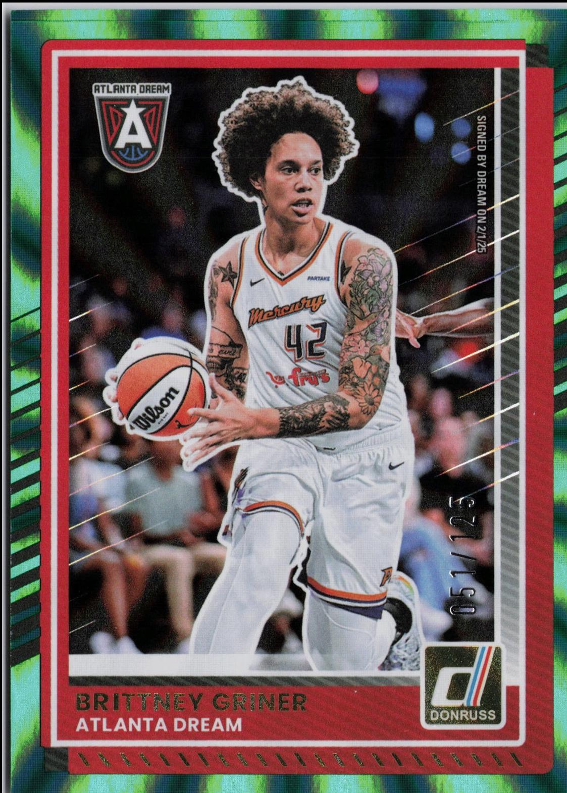 Brittney Griner [Teal Laser] #62