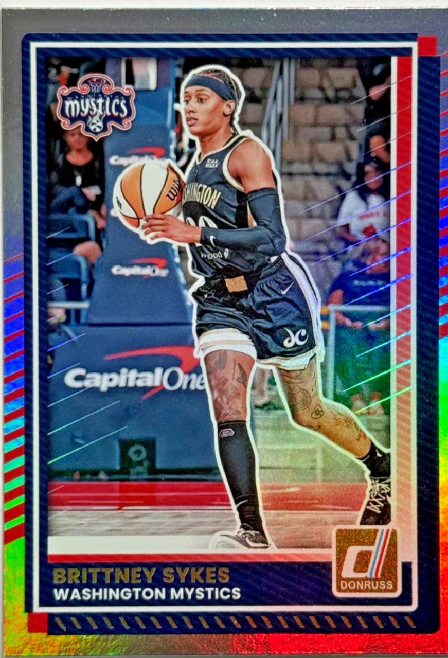 Brittney Sykes [Holo Black Laser] #41