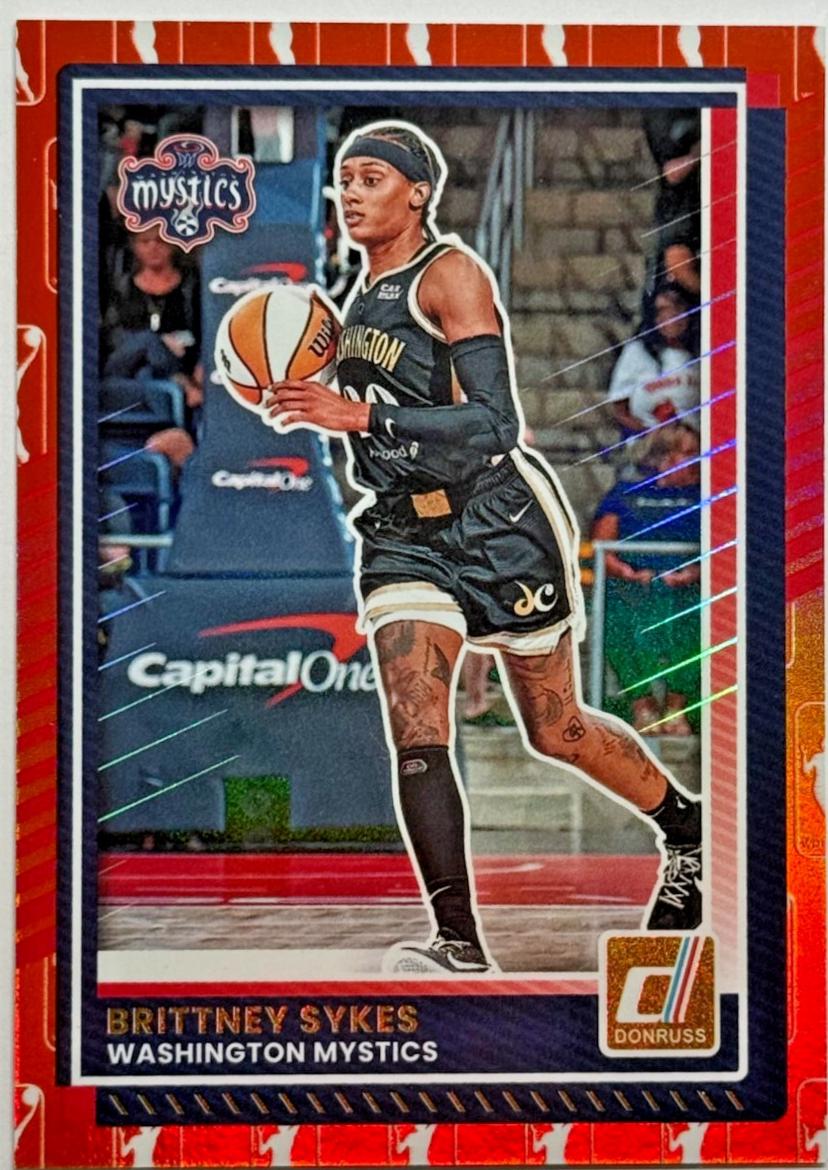 Brittney Sykes [Holo WNBA Logo] #41