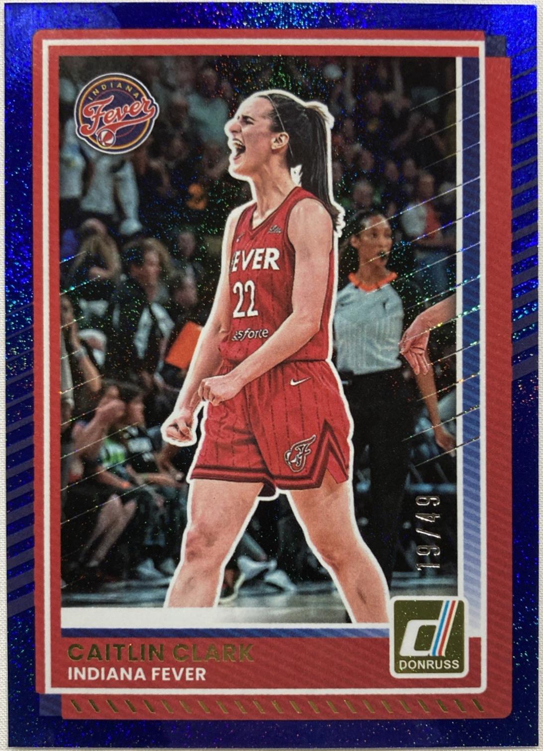 Caitlin Clark [Blue Shimmer] #47