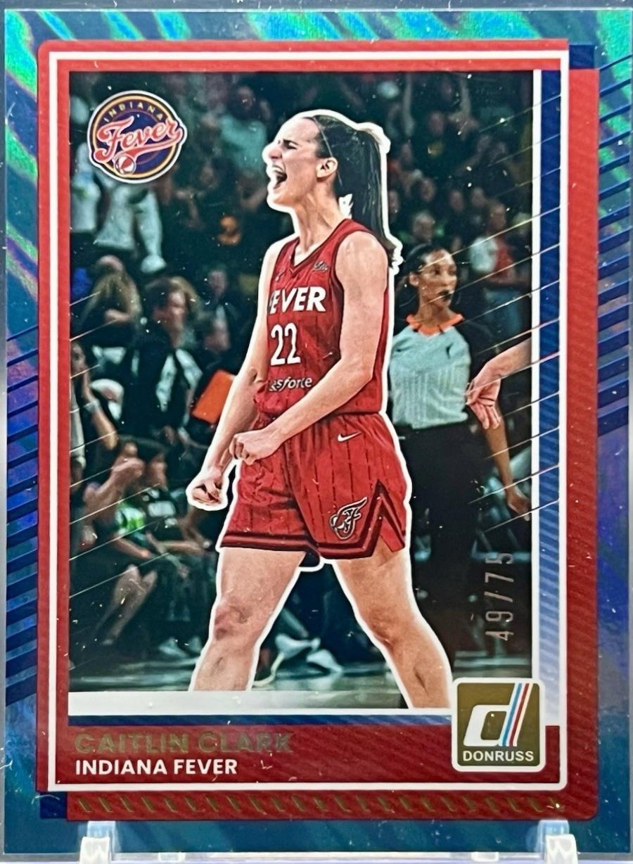 Caitlin Clark [Light Blue Lava] #47