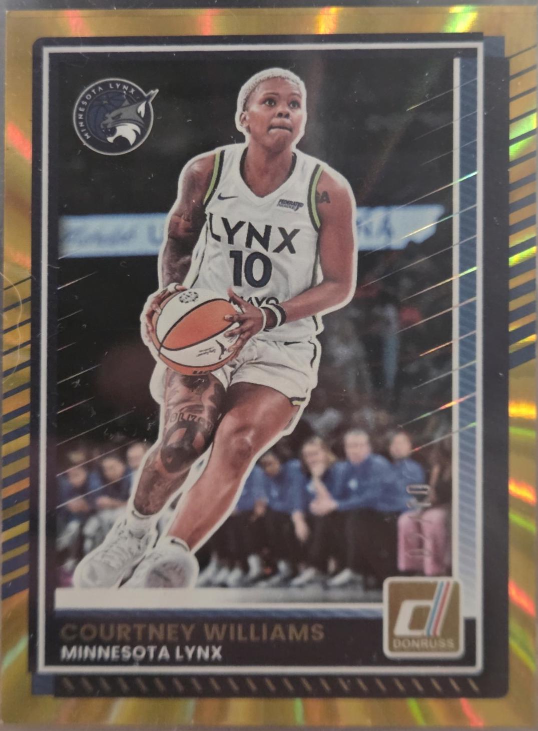 Courtney Williams [Gold Shimmer] #70
