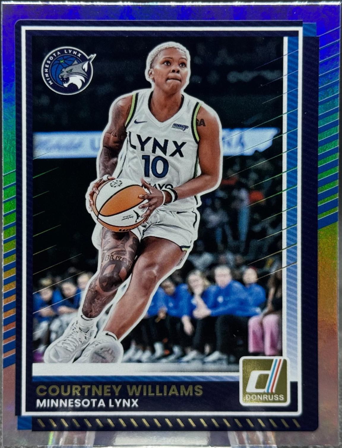 Courtney Williams [Holo Black Laser] #70