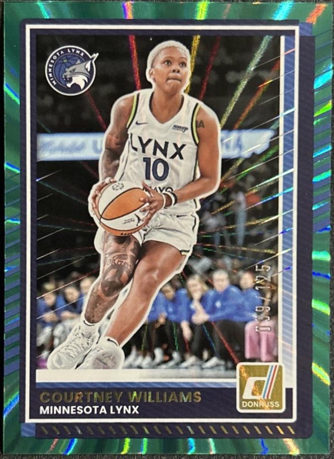 Courtney Williams [Teal Laser] #70