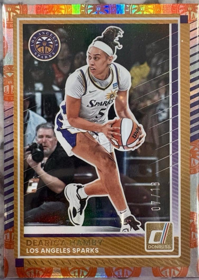 Dearica Hamby [Holo Team Logo] #43