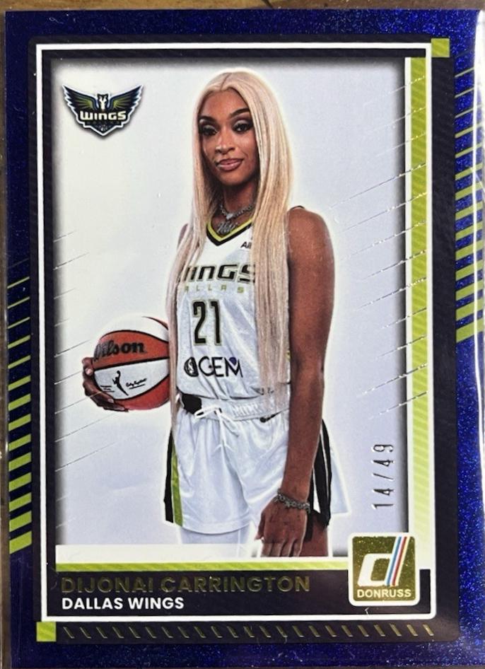 DiJonai Carrington [Blue Shimmer] #27