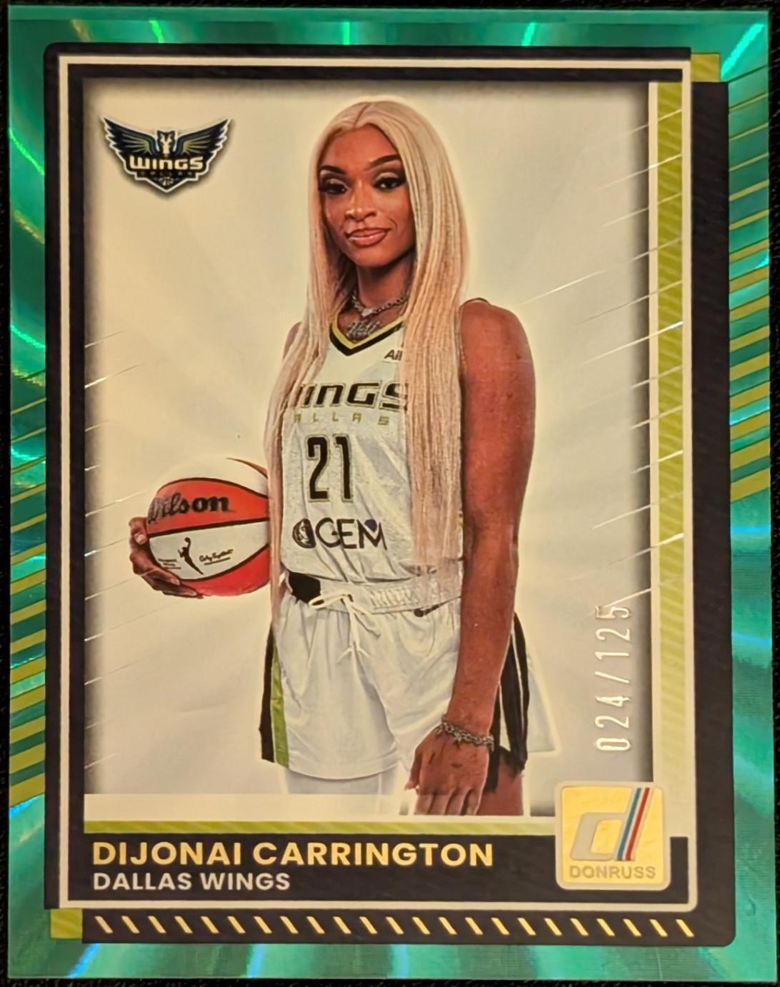 DiJonai Carrington [Green Laser] #27