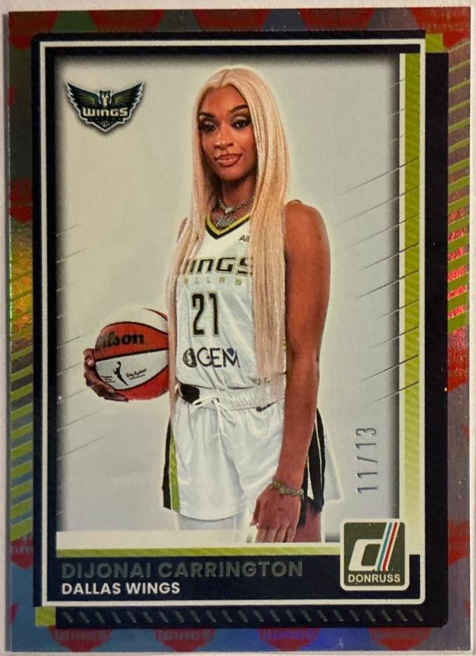 DiJonai Carrington [Holo Team Logo] #27