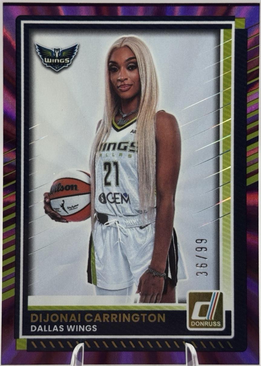 DiJonai Carrington [Purple Laser] #27