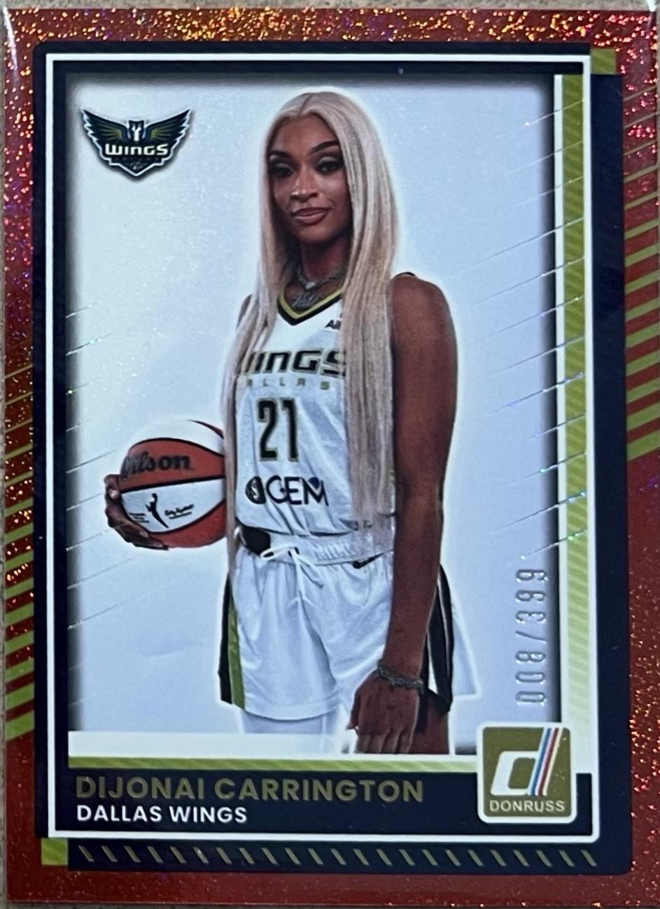 DiJonai Carrington [Red Shimmer] #27