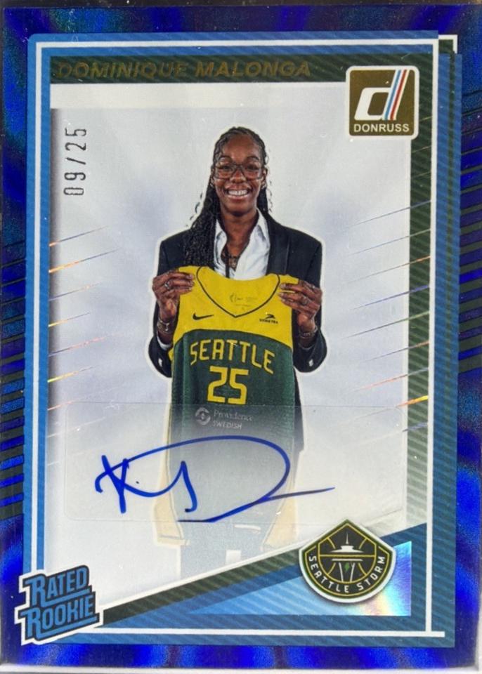 Dominique Malonga [Blue Laser Signature] #89