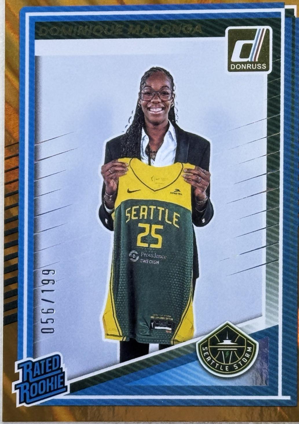 Dominique Malonga [Orange Lava] #89