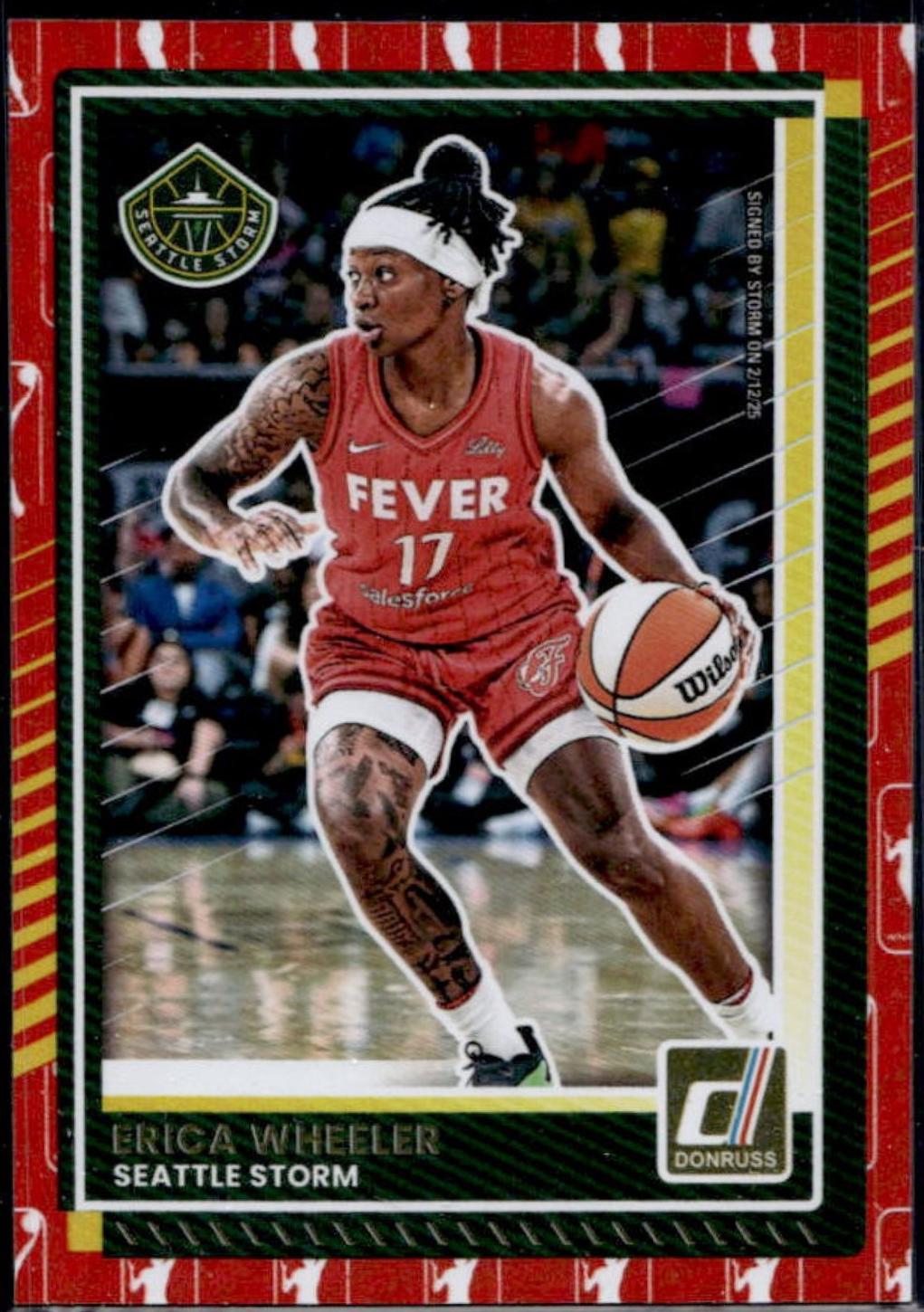 Erica Wheeler [Holo WNBA Logo] #80