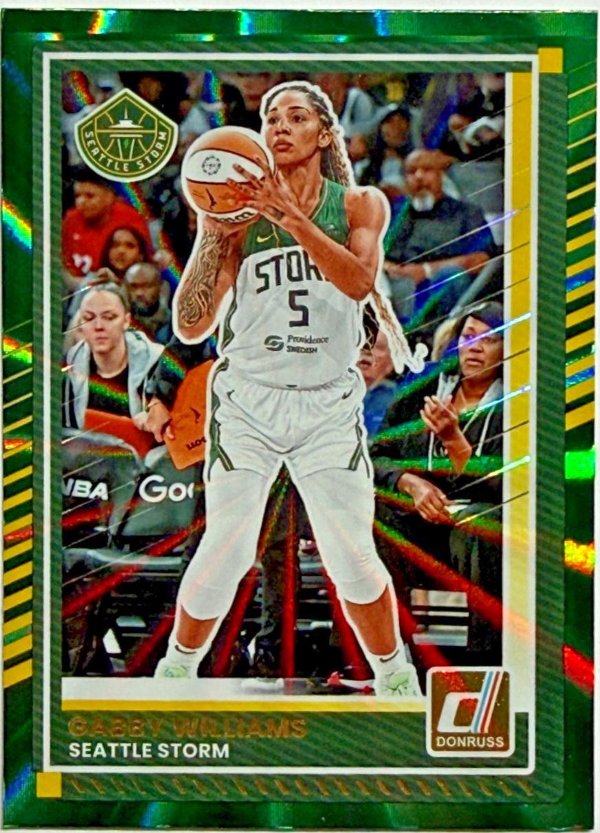 Gabby Williams [Green Laser] #75