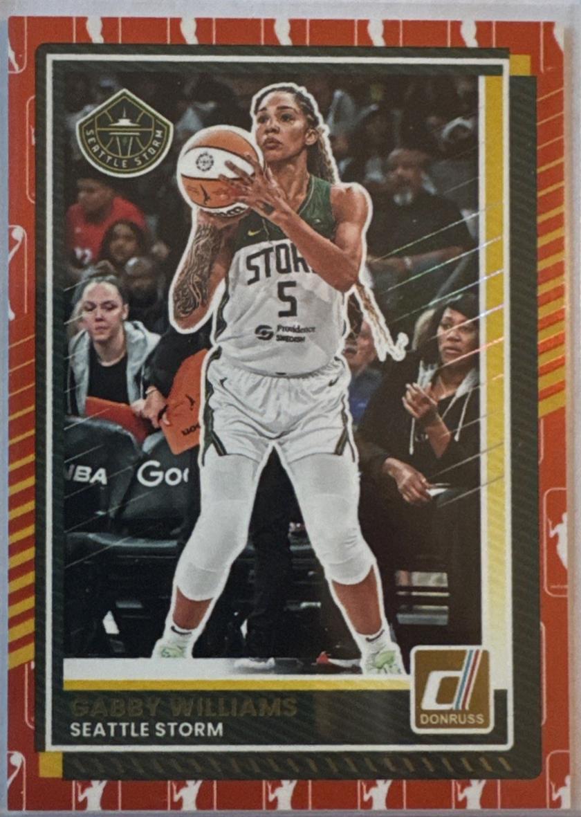 Gabby Williams [Holo WNBA Logo] #75