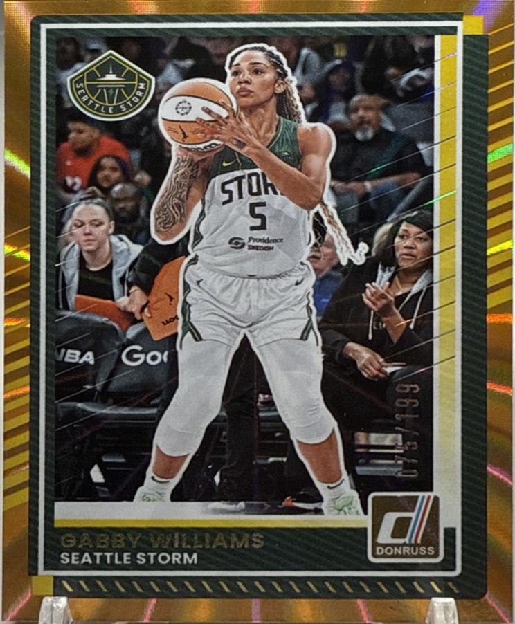 Gabby Williams [Orange Laser] #75