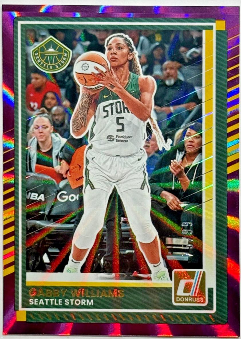Gabby Williams [Purple Laser] #75