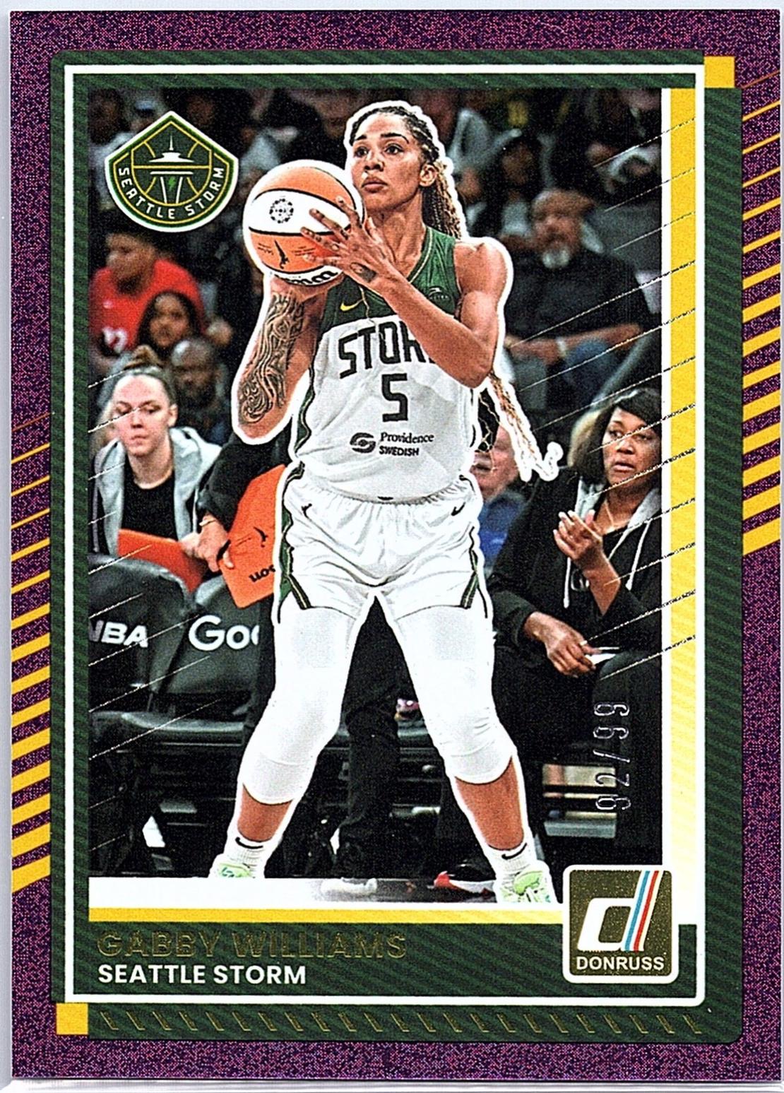Gabby Williams [Purple Shimmer] #75