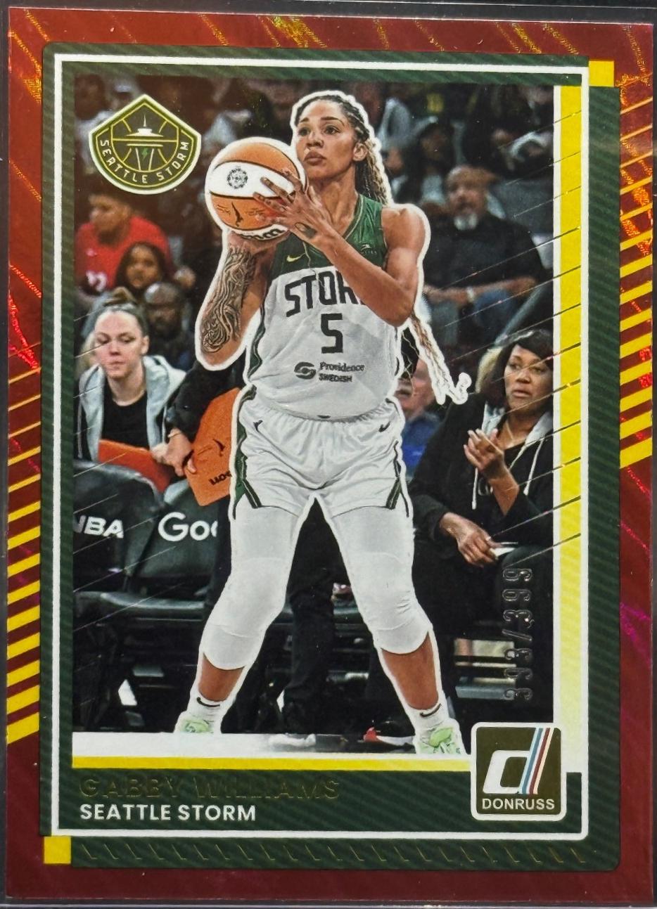 Gabby Williams [Red Shimmer] #75