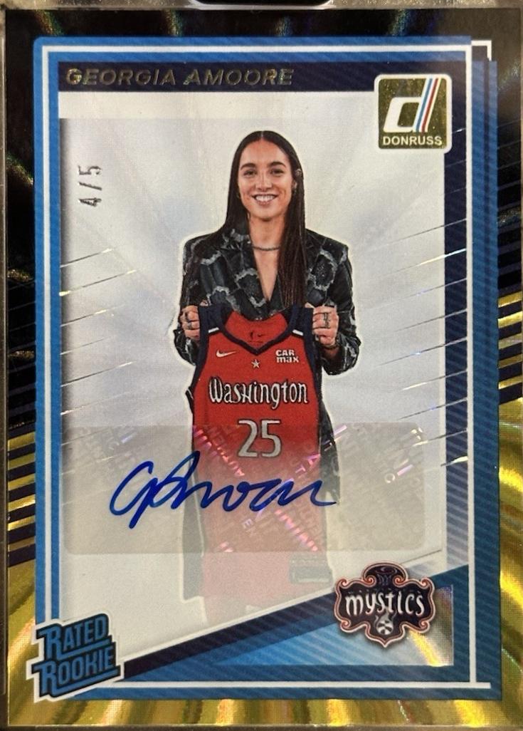 Georgia Amoore [Black Gold Laser Signature] #96