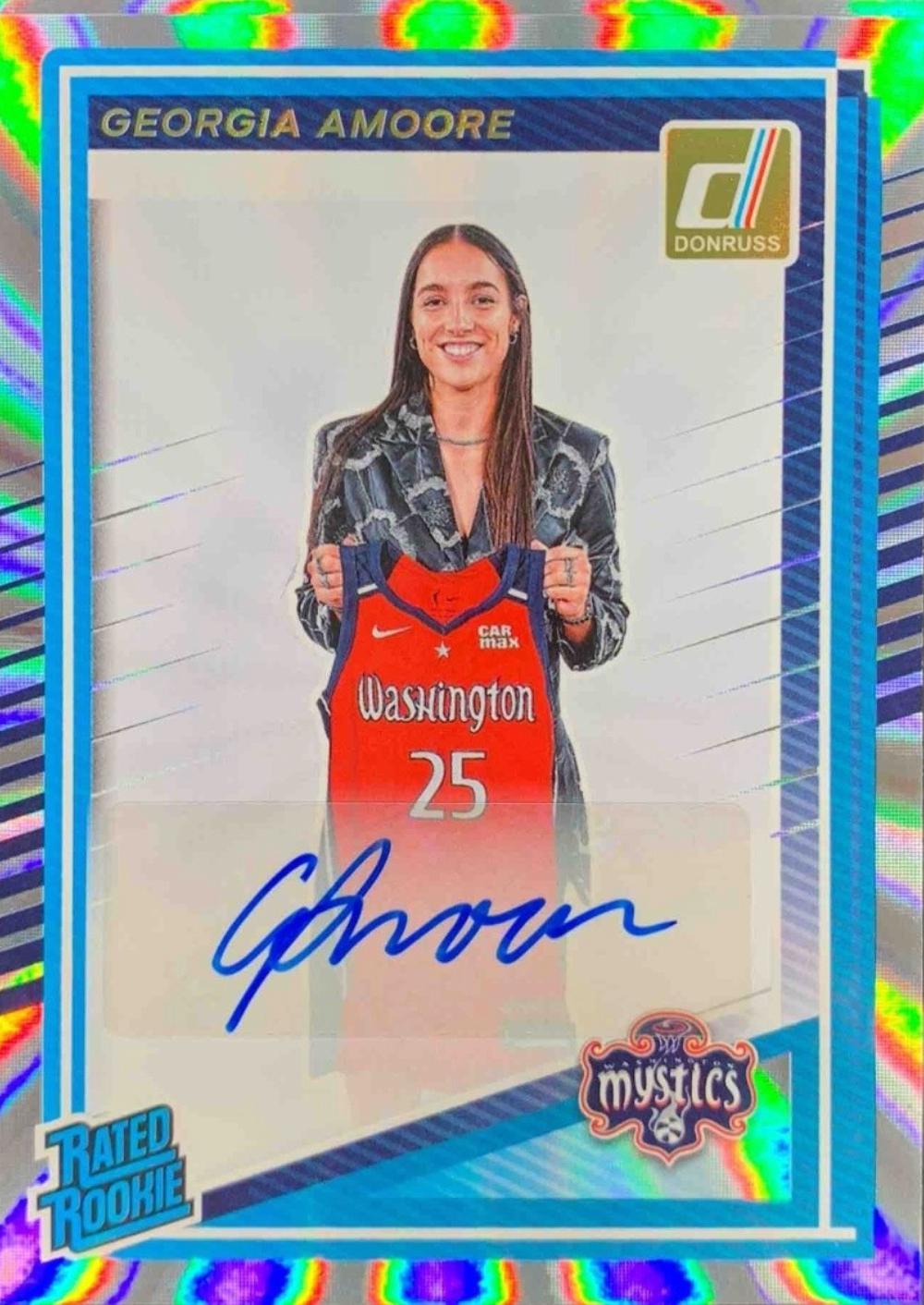 Georgia Amoore [Holo Laser Signature] #96