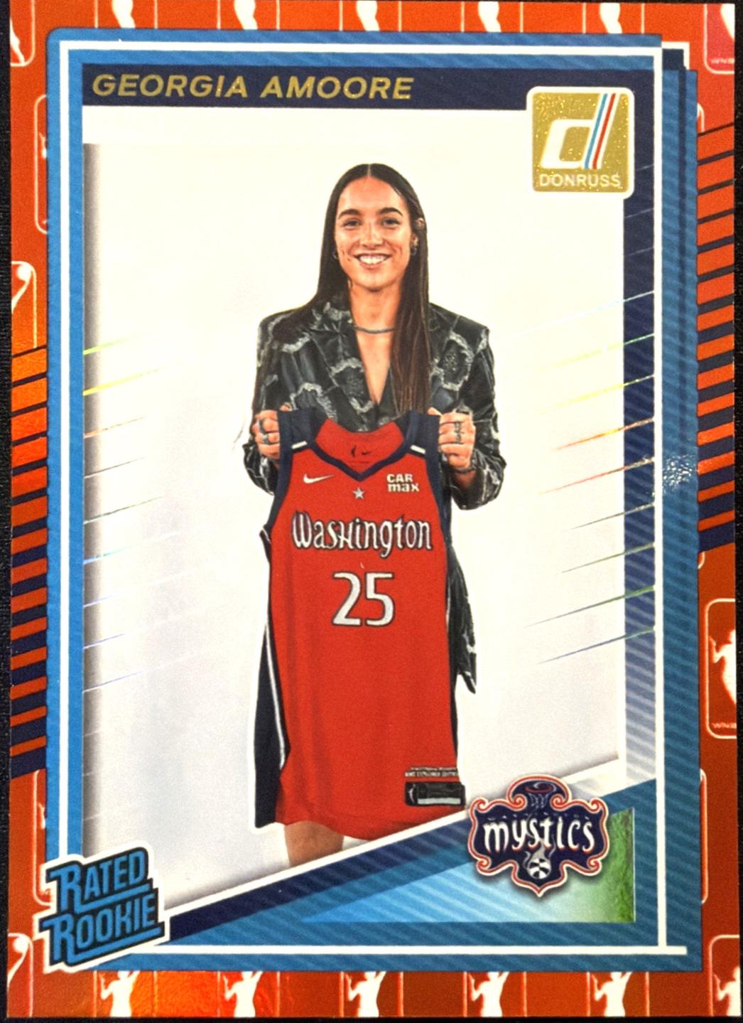 Georgia Amoore [Holo WNBA Logo] #96