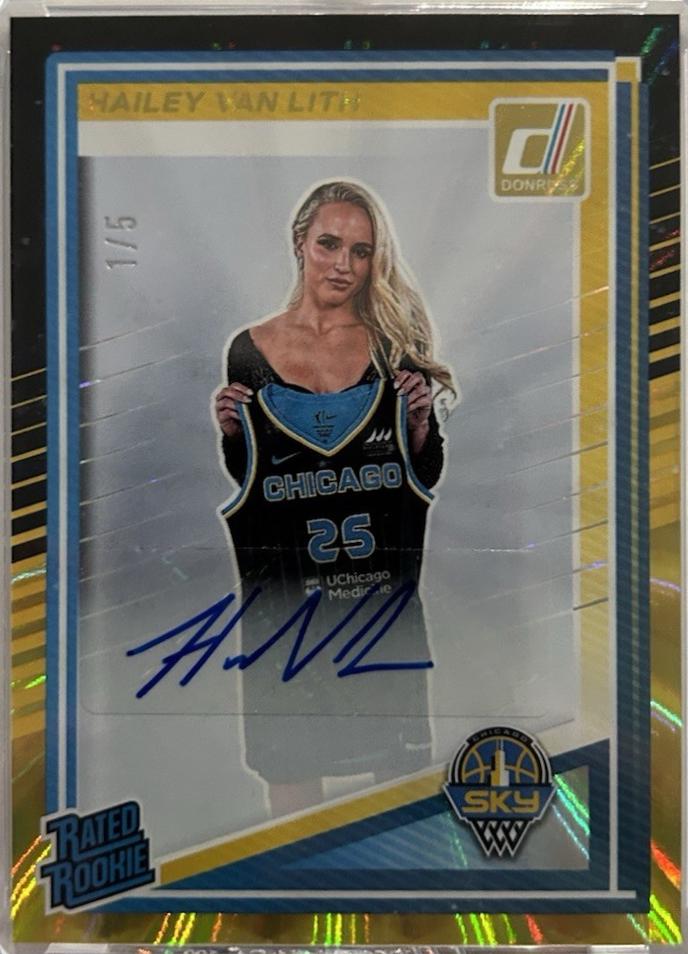 Hailey Van Lith [Black Gold Laser Signature] #88