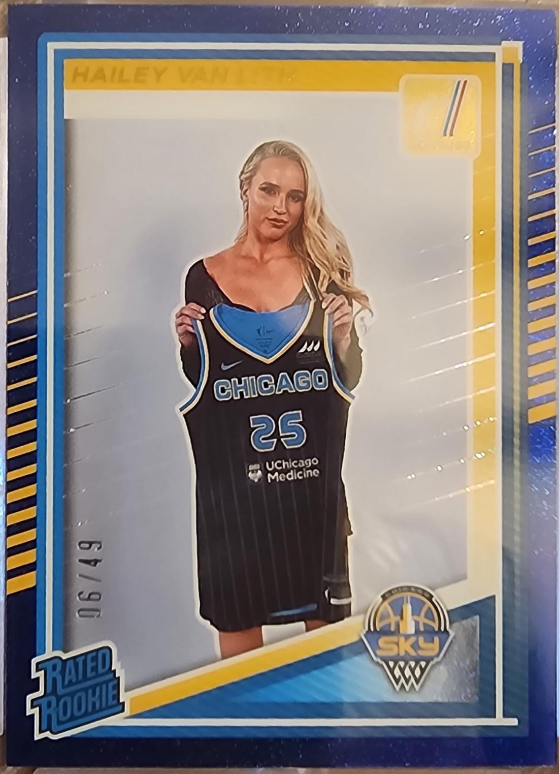 Hailey Van Lith [Blue Shimmer] #88