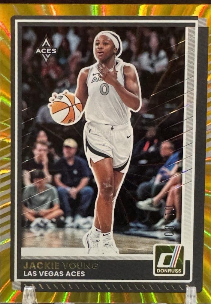 Jackie Young [Gold Shimmer] #60