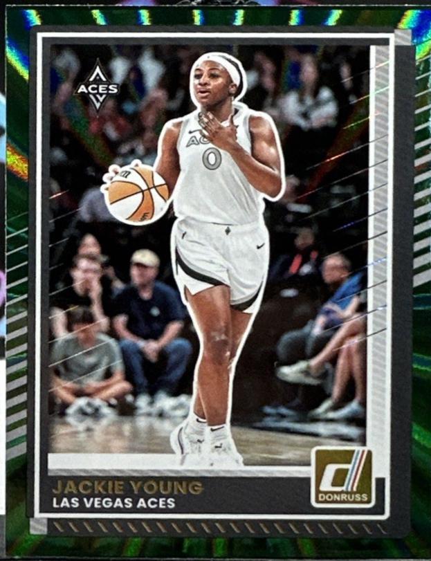 Jackie Young [Green Laser] #60