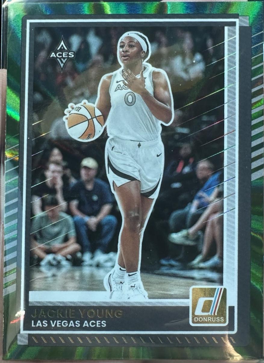 Jackie Young [Green Shimmer] #60