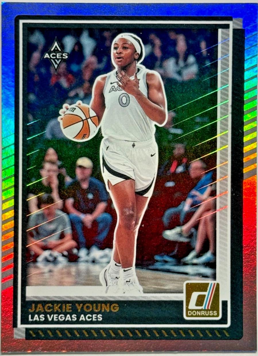 Jackie Young [Holo Black Laser] #60