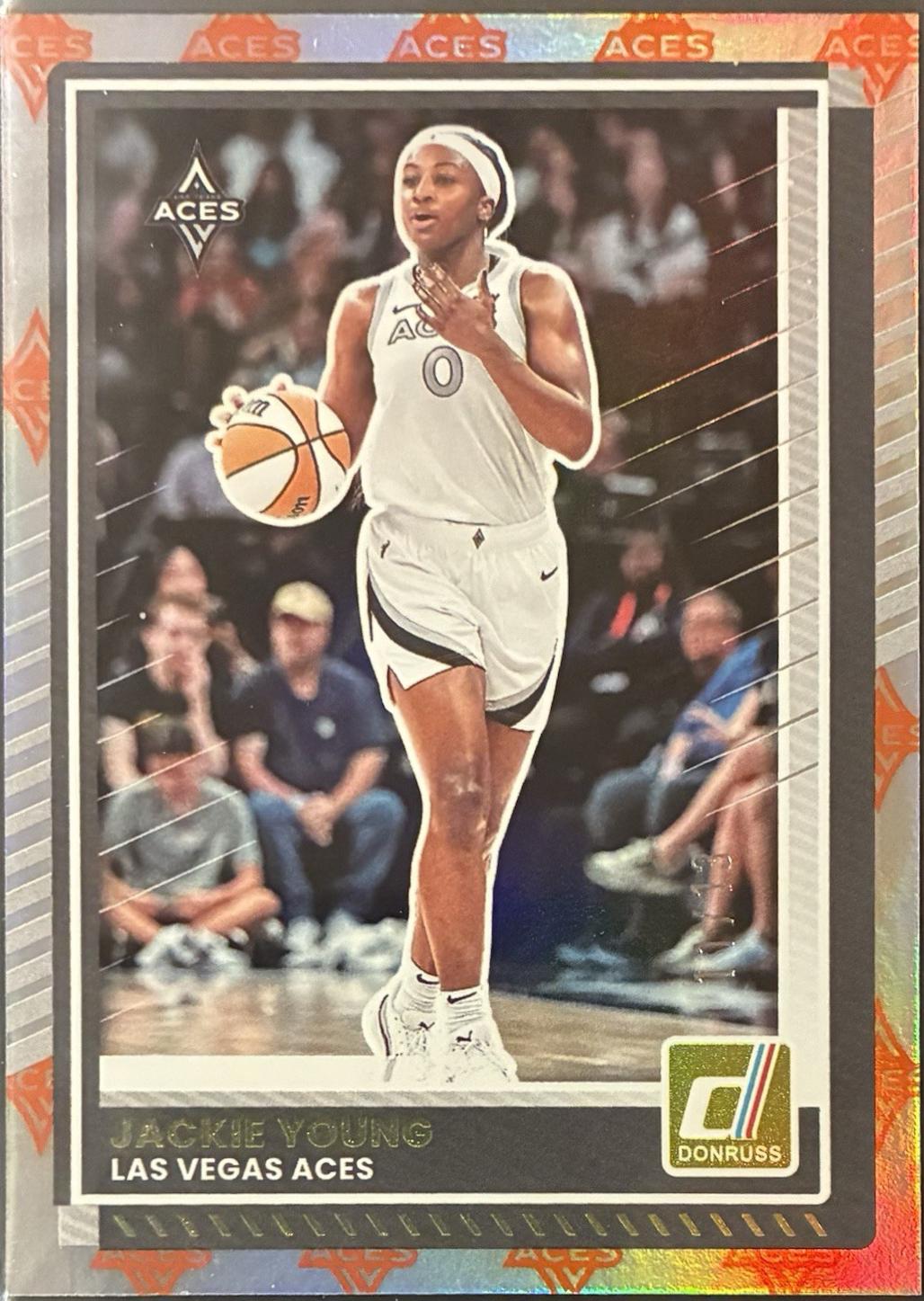 Jackie Young [Holo Team Logo] #60