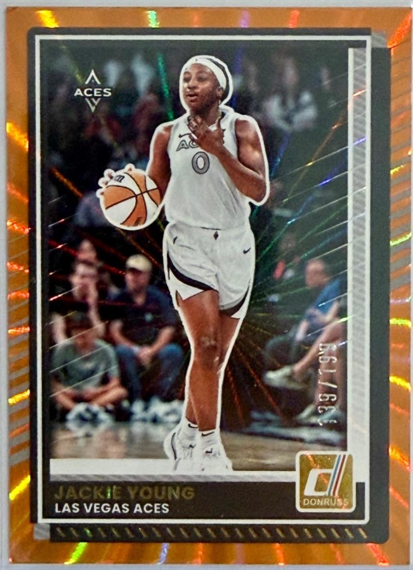 Jackie Young [Orange Laser] #60
