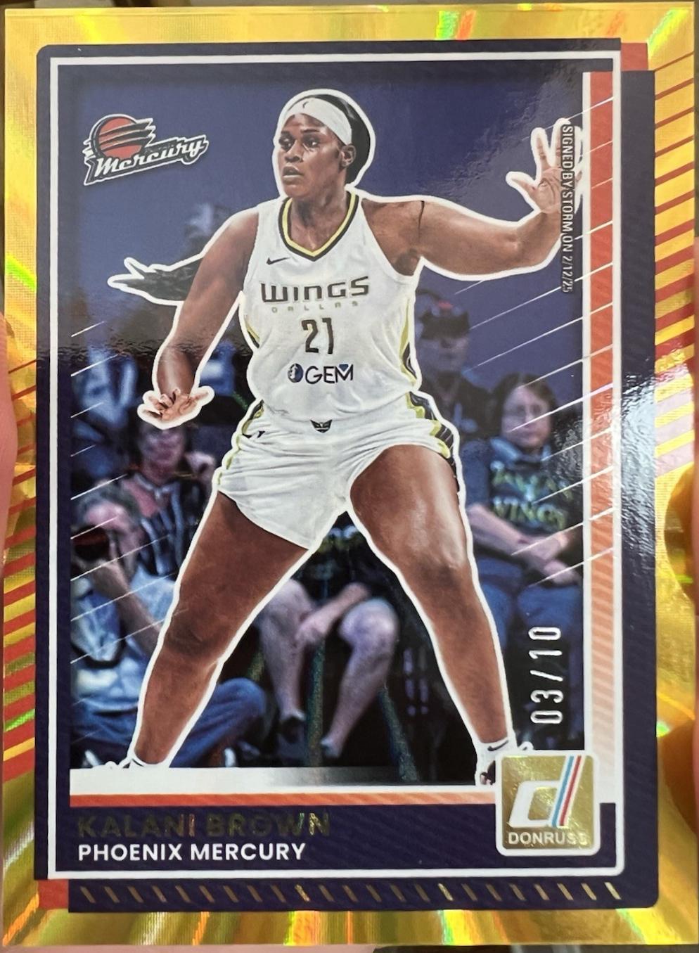 Kalani Brown [Gold Shimmer] #84