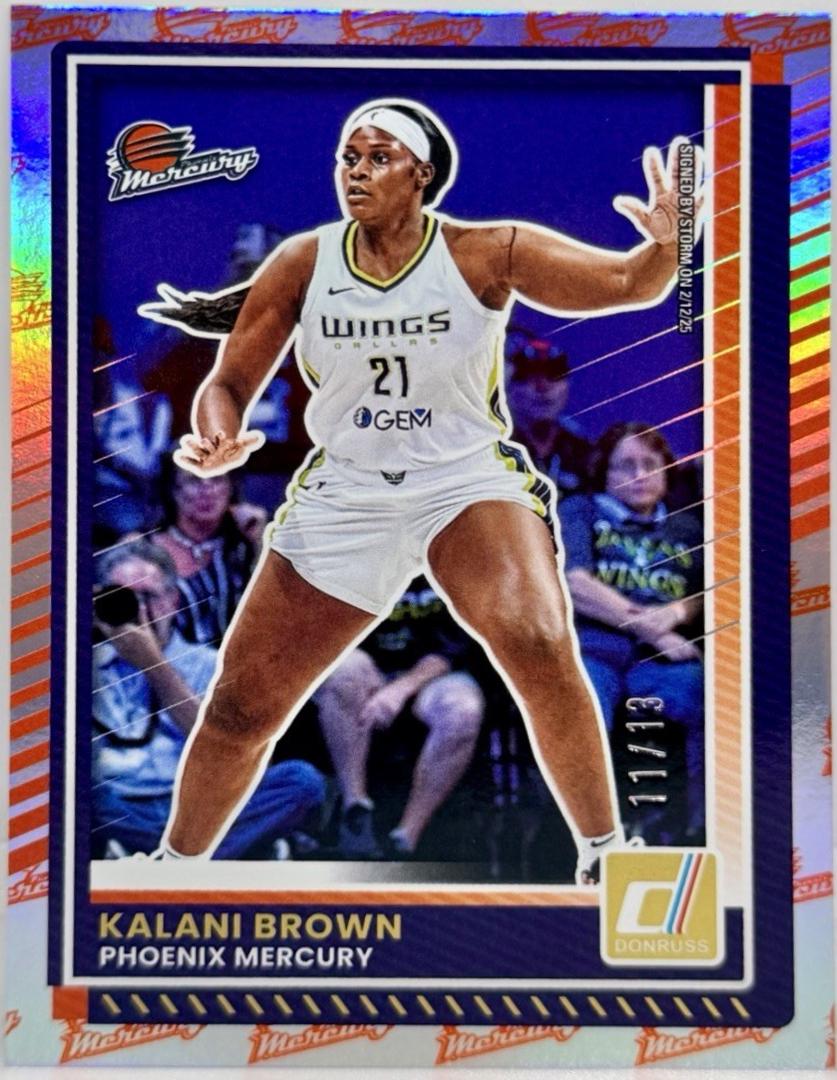 Kalani Brown [Holo Team Logo] #84