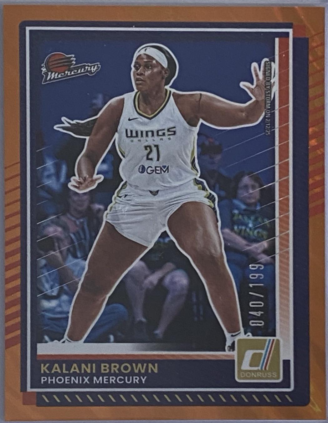 Kalani Brown [Orange Laser] #84