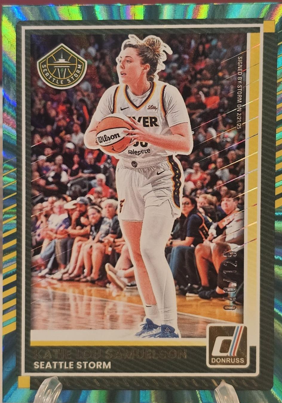 Katie Lou Samuelson [Teal Laser] #53