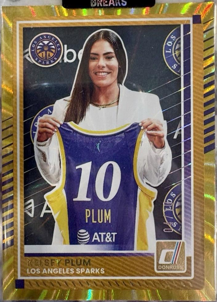 Kelsey Plum [Gold Shimmer] #12