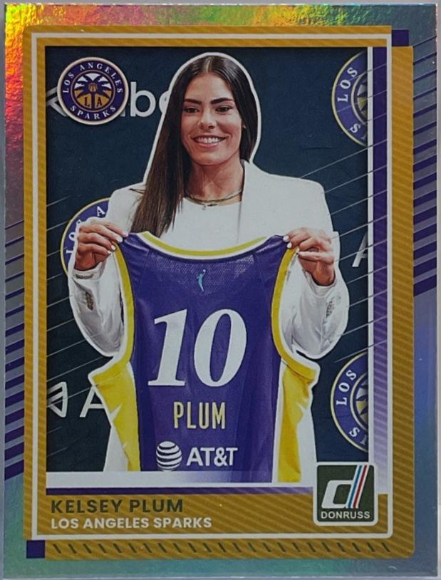 Kelsey Plum [Holo Black Laser] #12