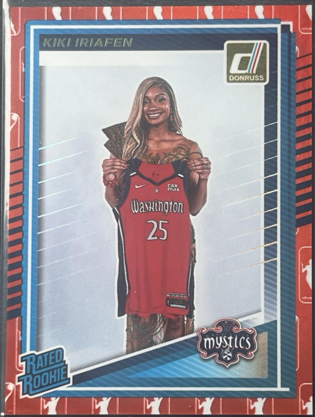 Kiki Iriafen [Holo WNBA Logo] #94
