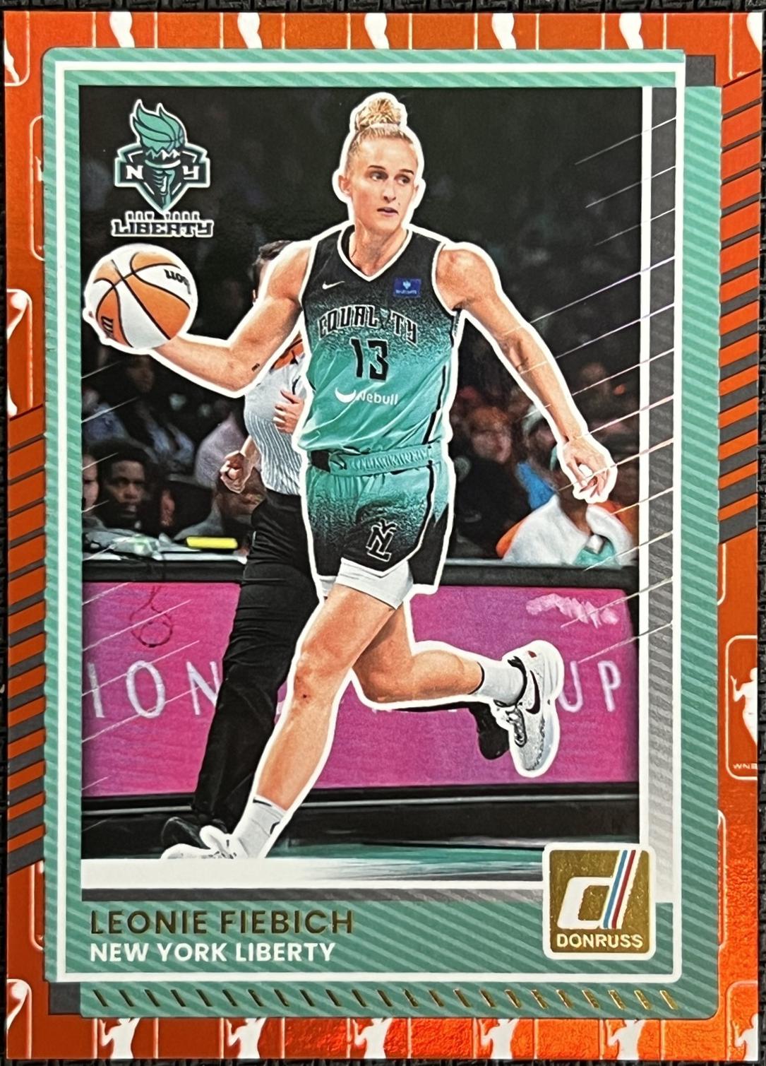 Leonie Fiebich [Holo WNBA Logo] #7