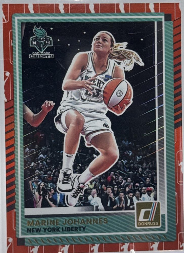 Marine Johannes [Holo WNBA Logo] #79