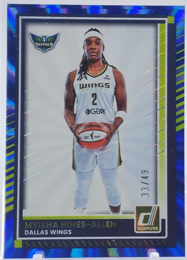 Myisha Hines-Allen [Blue Laser] #65